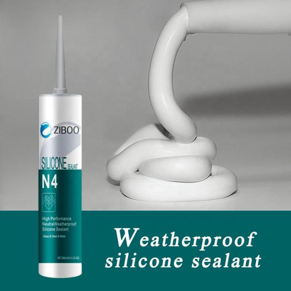 300ml Transparent Paste Neutral Silicone Adhesive Waterproof For Curtain Wall