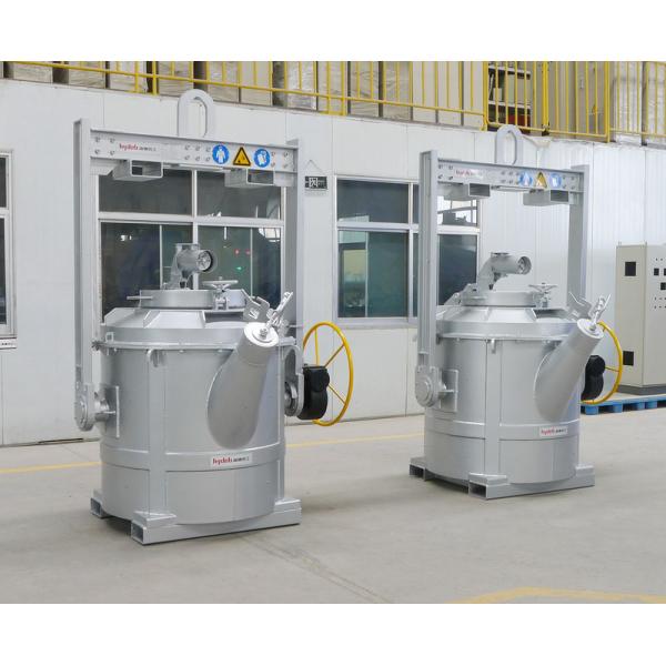 Smooth Surface Finish Molten Aluminum Transfer Ladles For Temperature Molten Metal Transfer Operations