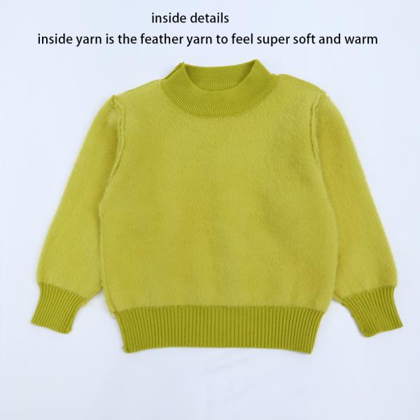 Stock Lovely Baby Boy Girl Autumn Winter Clothes Long Sleeve Crew Sweater