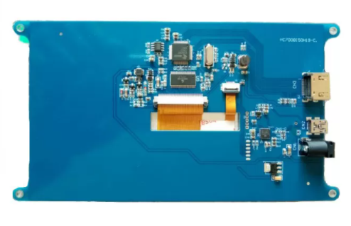 High Brightness 7 Inch TFT LCD Touch Screen with 800x480 Resolution and HDMI