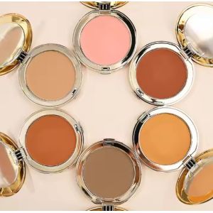 Natural Makeup Compact Powder Pressed Powder Compact Makeup Foundation Powder