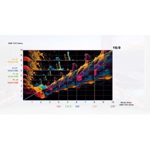 600x337.5 COB LED Display Panel Flip Chip Chip On Board Screen Customizable