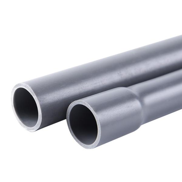 4" Rigid PVC Electrical PVC Conduit Pipe 10ft Length Sunlight Resistant Conforms UL651 Nonmetallic
