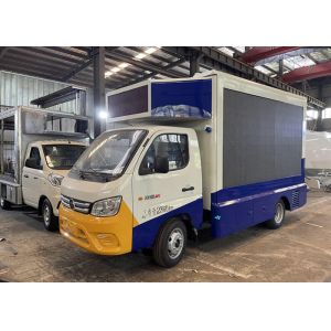 P6 P5 P4 LED FOTON 4x2 Mobile Digital Billboard Truck