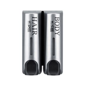 Plastic Manual and Hand Pump Toilet Soap Dispenser 400ml with Lock