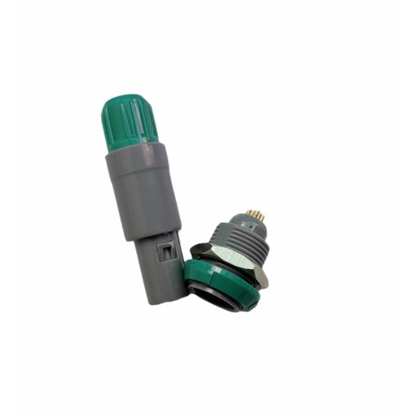 Buy ROHS Green Multicore Plastic Push Pull Connector 14 Pin Circular Type at wholesale prices