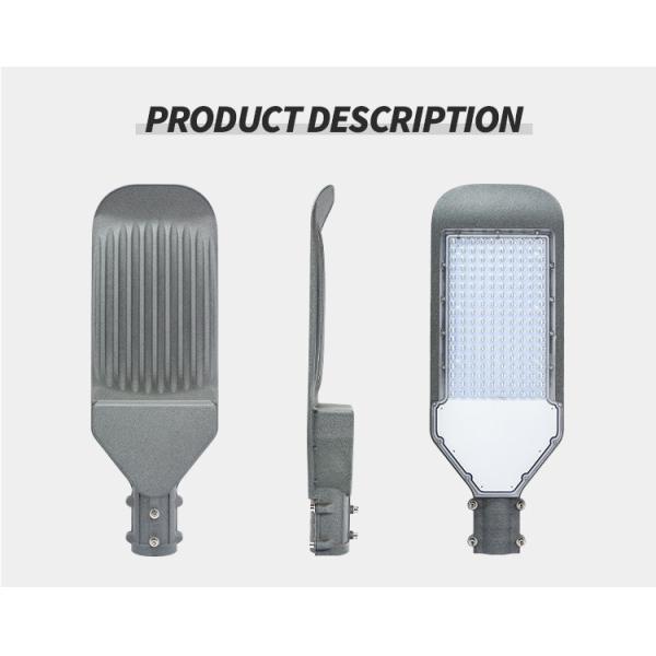 IP66 High Power Solar Street Light 150 Watt 200 Watt 400 Watt 6000k With Battery