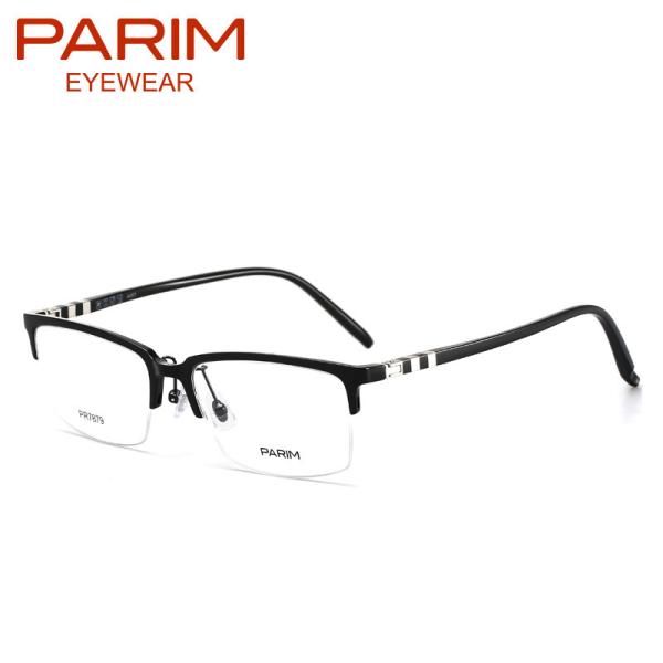Buy Light Half Frame Eyeglasses Optical Frames With Black / Blue / Brown Frame at wholesale prices