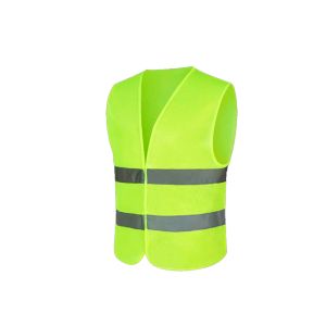 Outdoor Custom Reflective Safety Vest Coveralls Size L Green Reflective Jacket