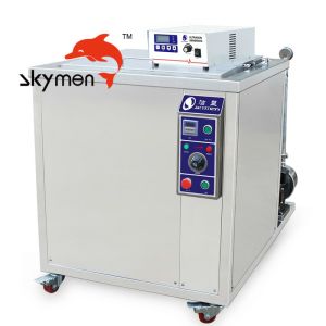 China 3600 Watt Ultrasonic Parts Cleaner 360L Heat Exchanger Rust Dust Grease Removing on sale
