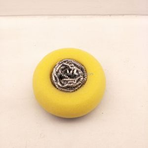 Quality Sponge with Stainless Steel Scourer for sale
