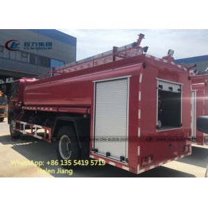 Sinotruk HOWO 4x2 140HP 10T Water Tank Fire Rescue Truck