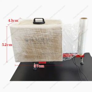 PE Film Stretch Film Carton Box Wrapping Machine Customized 110V