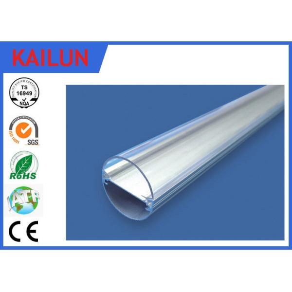 Buy Extruded Aluminum Enclosure , Half Round 6063 / 6061T8 Led Aluminium Profiles at wholesale prices