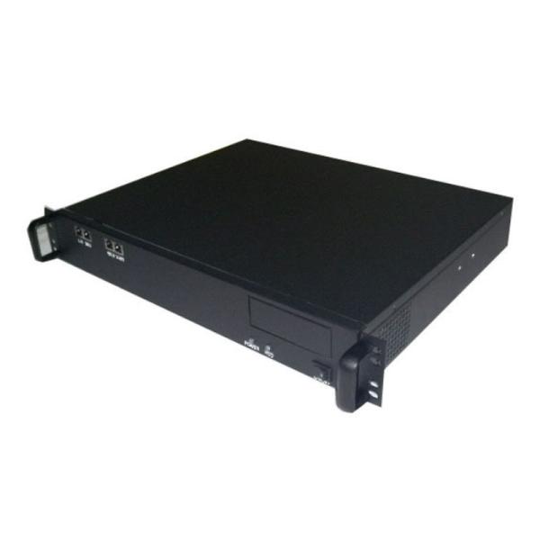 Quality 1.5U Firewall Gateway Chassis 4 Network Port Chassis Industrial Server Chassis 1U Half ATX Large Board Route Performance for sale