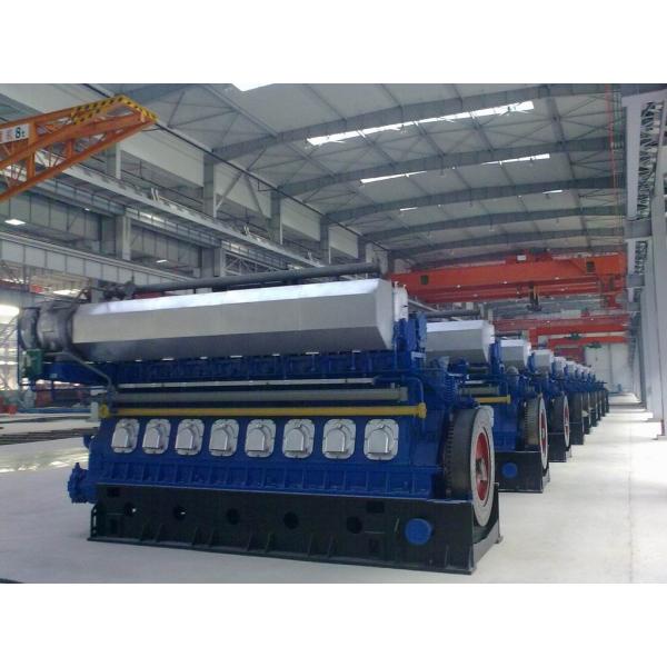 500-5000kw Middle Speed 500 / 600 / 750 rpm Generator Set , Diesel Generating Set CCS NK BV Approved