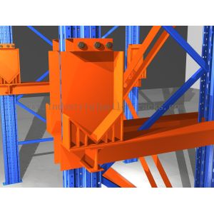 Steel Industrial Pallet Racks Large Capacity WIth Spray Paint