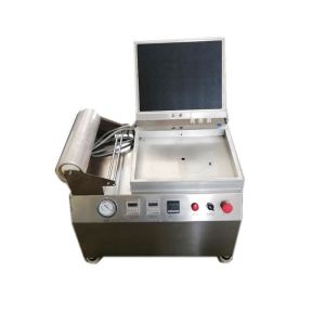 China Automatic Meat Vacuum Skin Packaging Machine For Tray