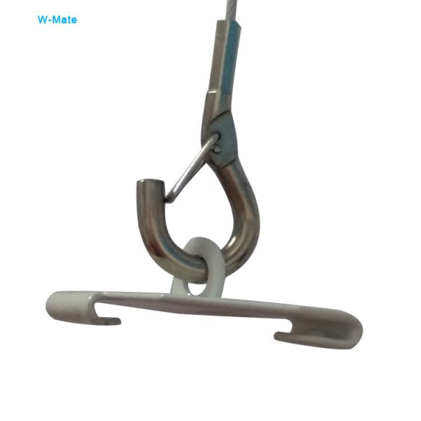 Building Material T Bar Steel Cable Clips Suspended Ceiling T Grid