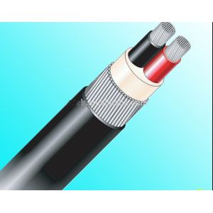 1000V Aluminum Conductor PVC Insulation Cable , Galvanized Steel Wire Armored