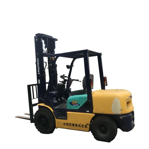 Buy Versatile Komatsu 14 Series 3-Ton 4-Meter Lifting Height Used Diesel Forklift For Various Logistics Handling Needs at wholesale prices