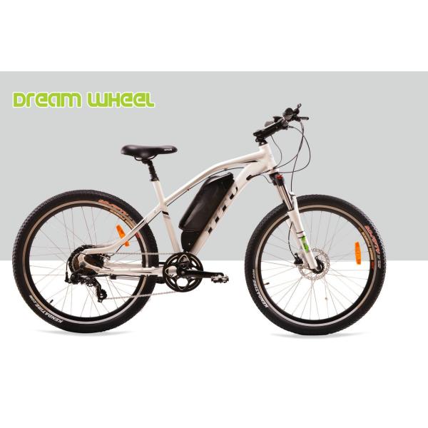 7 Speed 27.5" Electric Mountain Bicycle , 36V 10.4Ah Battery Operated Mountain Bikes