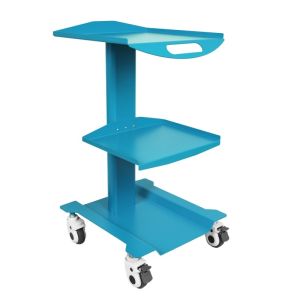 China Portable Dental Cart Mobile Dental Trolley Carts Hospital Mobile Trolley Mobile Cart with Build in Socket on sale