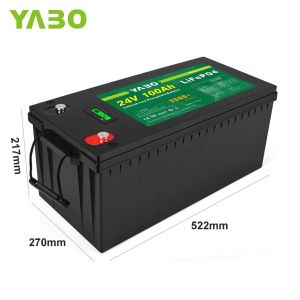 32700 Lifepo4 Battery Pack 24v 100ah Rechargeable Li Ion