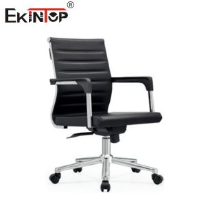 Executive High Back Leather Office Chair Business Style Customizable