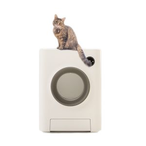 China Plastic ABS Self Cleaning Cat Litter Box With App Integration Wifi Touch Control on sale China Plastic ABS Self Cleaning Cat Litter Box With App Integration Wifi Touch Control on sale