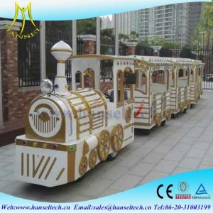 Hansel buy Amusement park electric tourist trackless battery operated amusement