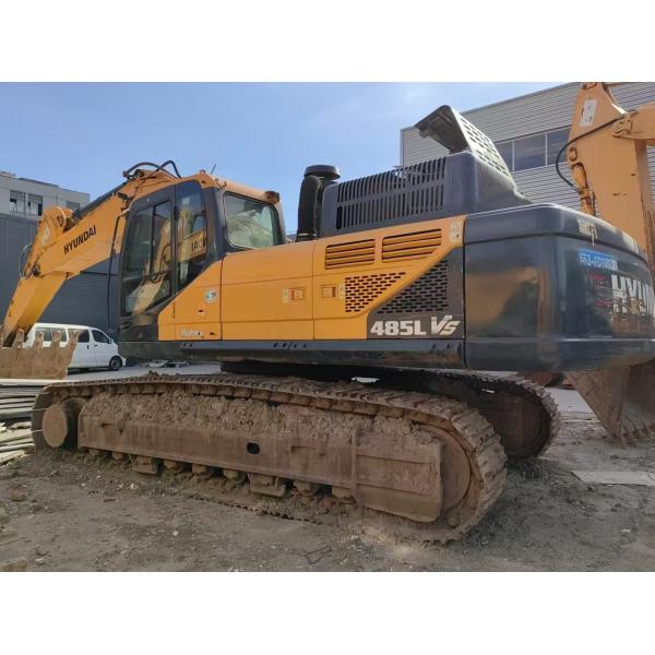 48 Ton Original Second Hand Hyundai R485LVS Crawler Excavator Used Hyundai Digger For Sale