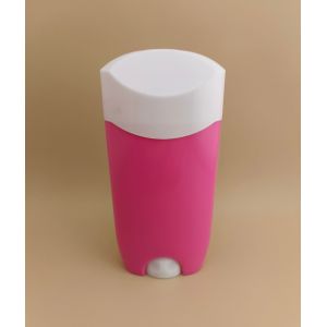 Rose Big Smooth Lip Balm Packaging with White Lid 2311 for Lipsticks