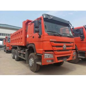 30t-50t Load Capacity Used Sinotruck HOWO Dump Truck 6 times 4 350HP 25T Mining