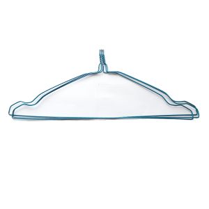 Garment 2.0mm Q195 18" Notched Cloth Drying Hanger