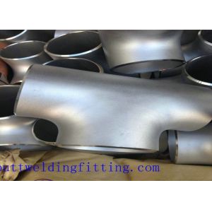 UNS S31803 Seamless / Welded Equal Stainless Steel Tee ASTM A815