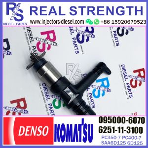 Common Rail Diesel Engine Fuel System 6251-11-3100 095000-6070 For PC350-7 PC400