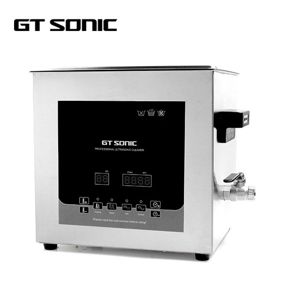 Buy Stainless Steel Heated Ultrasonic Cleaner 200W CE / RoHS / FCC Certification at wholesale prices