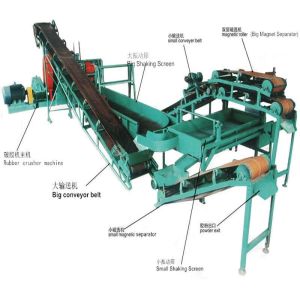 Full Automatic Waste Tyre Recycling Line Hydraulic System