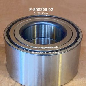 F-805209.02 Angular Contact Ball Bearings 51x96x50mm for Automotive Wheel Hub
