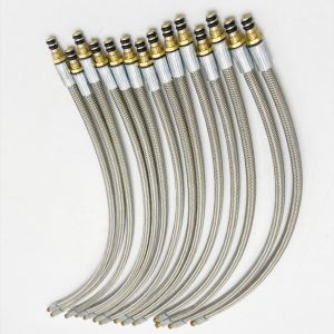 Stainless Steel Wire Braided LPG Hose With Fittings