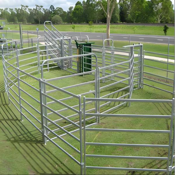 Buy High Security Hot Dipped Galvanized Outdoor Livestock Farm Cattle Panel Yard Fence at wholesale prices