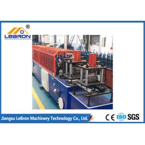 PLC Control Door Frame Roll Forming Machine Servo Guiding Device Full Automatic