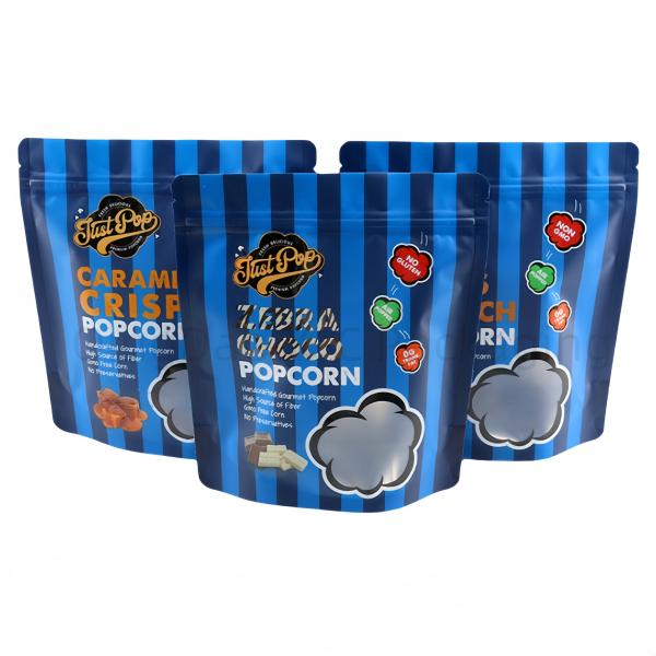 Printed Packing Bag Coffee Beans Pet Snack Chips Nuts Dried Food Grade Ziplock Packaging Material