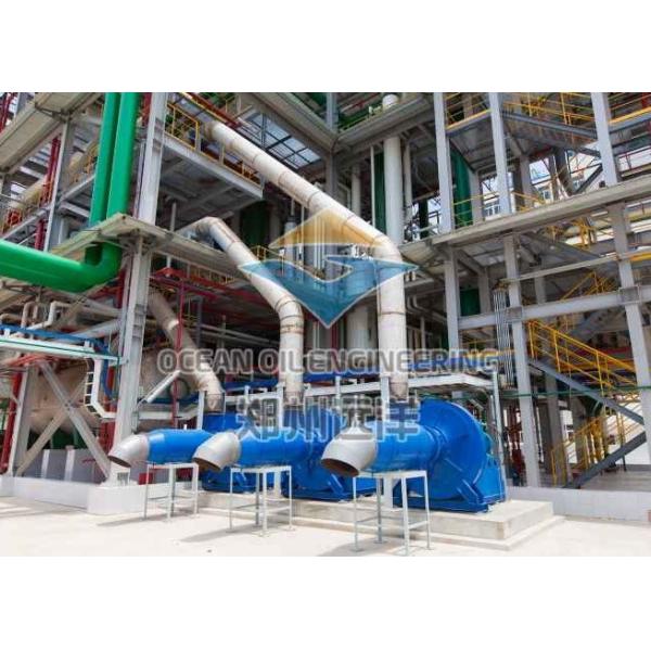 Stainless Steel Dry Fractionation Equipment Sandblasting Of Palm Oil With