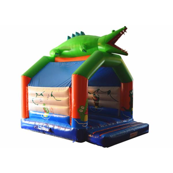 Buy Crocodile Themedinflatable Jump House ,Classic Inflatable European Type Bouncer House at wholesale prices