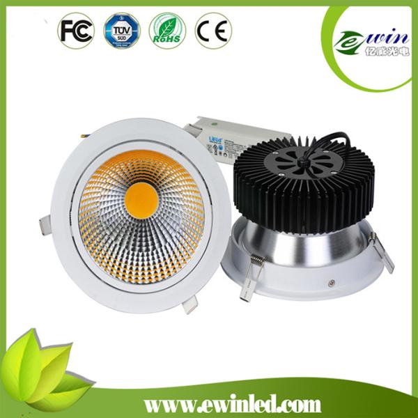 Buy super brightness 4800lm 40W COB LED downlight at wholesale prices