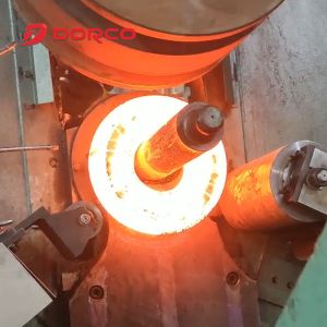 CNC Vertical Ring Rolling Machine with Servo Drive System for Large Rolling