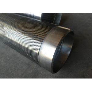 Quality Corrosion Resistant Wire Wrapped Screen , SS Cylinder Screen With Bevel Ends for sale