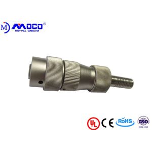 1T 5 Pin Bayonet Mil Spec Circular Connectors With Spring Tail PBT Insulator